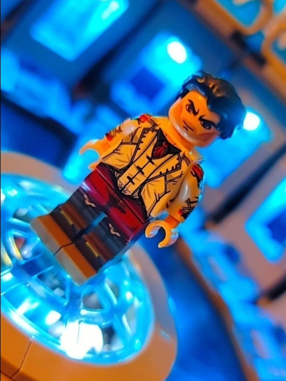 Arcane Jayce Minifigure Lego Compatible